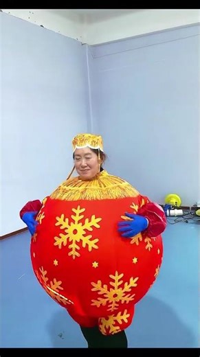 Christmas parade equipment is here! #inflatable #decoration#stage #costume #shortvideo #dance