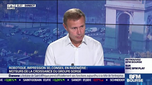 Raphaël Gorgé (Groupe Gorgé) : Le Groupe Gorgé enregistre une croissance de 52% au 2nd trimestre - 15/09