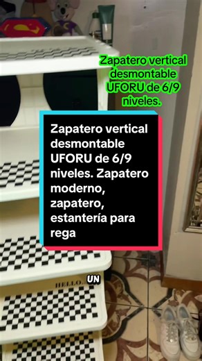 Zapatero Vertical Desmontable UFORU: Estilo y Funcionalidad