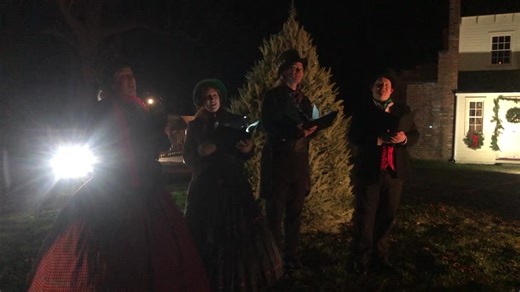 1.4K views · 72 reactions | It was a beautiful evening at the first Allaire Holiday Stroll of the season. The village was illuminated and adorned in white lights along with the magical singing of our carolers. Take a moment to listen! Two more Holiday Strolls are scheduled for Friday, December 22nd and Saturday, December 23rd from 6pm to 9:30pm. Click the link below for tickets! https://www.eventbrite.com/o/13446907031 | The Historic Village at Allaire | Facebook