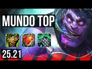 DR. MUNDO vs GAREN (TOP) | Dominating | EUW Diamond | 25.21
