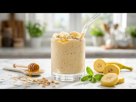 How to Make Banana Smoothie - Banana Smoothie Recipe
