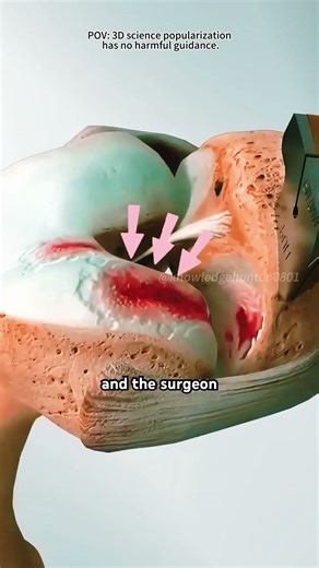 Partial Knee Replacement Surgery (3D Animation)