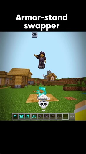 Awaraaa11_ on Instagram: "Armor Stand Swapper Build 🤯 #minecraft #fyp #viral"