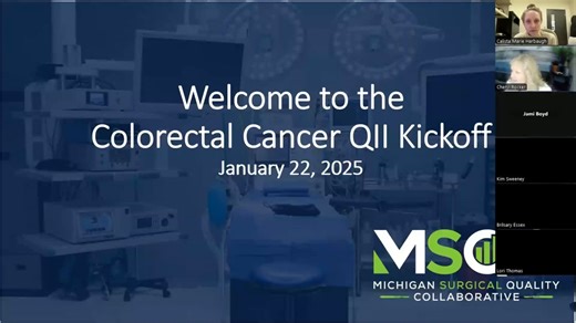 2025 MSQC CRC QI Kickoff webinar