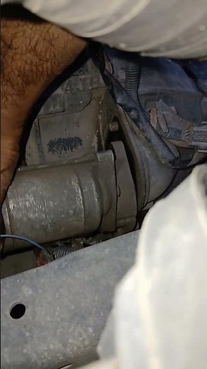 how to remove engine Starter Motor #isuzumechanic