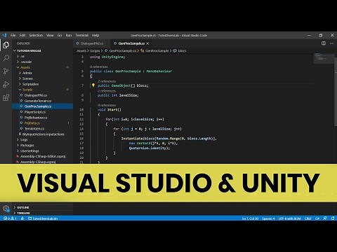 Configurer Visual Studio ou VS Code pour UNITY (Auto-complétion + coloration syntaxique)