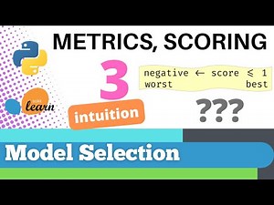 #124: Scikit-learn 118: Model Selection 6 Metrics and scoring (3/4)