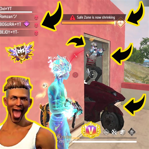 517K views · 14K reactions | Hacker হয়ে গেলামNew Trips And Trick টিমমেট কে রিভাইব দেওয়ার নতুন টেকনিক #FreeFire | MJ Ovi Gaming | Facebook