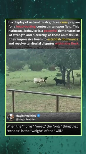 RAMS HEAD-BUTTING: NATURE’S RAMMING SPEED