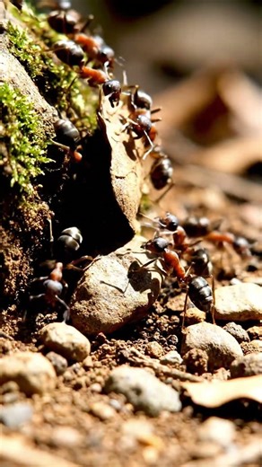 Did you know that ants never really sleep? 😳🐜