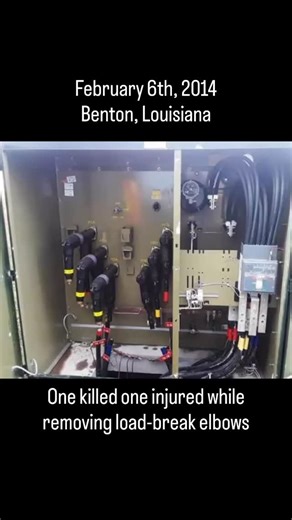Electrical History on Instagram: "One employee killed and two injured by electrical shock and At 11:30 a.m. on February 6, 2014, an employee was removing load break elbows from the transformer electrical cables. The employee had already removed one elbow but seemed to have trouble with the second. He requested a pair of channel lock pliers from a co-worker who was there to assist with the materials. When the employee handed the pliers to the man requesting them, a large amount of electricity cou