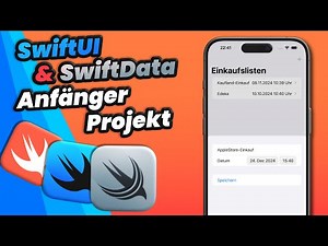Ultimatives Anfänger Projekt - SwiftUI & SwiftData - Deutsch - Einkaufslisten App