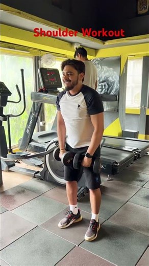 Front Raise Shoulder Workout (3 Sets 10 to 12 Raps) #shorts #shoulderworkout #shortvideo