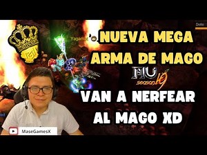 DARK WIZARD INTO SOUL MASTER 👑 NEW PRO WEAPON 👑 | Mu Online S19.1 💥