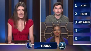 6.2K views · 202 reactions | A quick comeback after a few tense moments in this round for Kimrie Lewis and team, college pals. Will they take the momentum all the way to 10k? Watch 25 Words or Less tonight to find out! #25wordsorless #gameshow #winbig | 25 Words or Less | Facebook