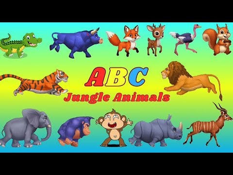 ABC Jungle Animal Sounds 01TH2 | Nursery Rhyme for Kids | Kids TV