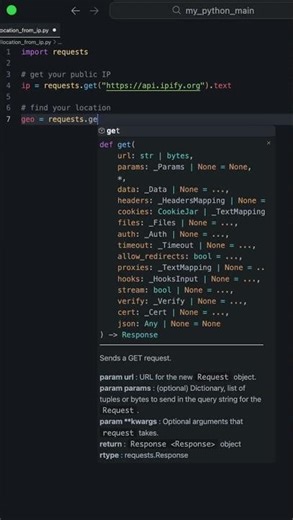 Python found my exact location from my IP address... 📍