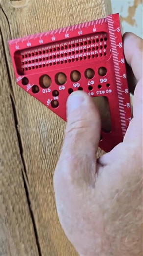 Stop re-aligning your speed square for every single cut. This is a much faster and more accurate way to mark repeatable angles. The pin system on this 3D Square is a massive time-saver for any project with repeated cuts | Antqimpartial