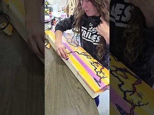 How to Use Unicorn Spit | Beginner Wood Stain Tutorial 🌈 #UnicornSpit #WoodStainTutorial