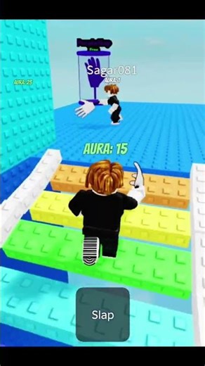 Slap trolling 💀in Roblox #roblox #robloxgames #short