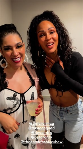 Deuandra T. Brown on Instagram: "Actress Meagan Good @meagangood host NYFW- Bomb Fashion Show 2025, shout out to my magazine Detaron Mag @detaronmag! Professional photos/ videos of me modeling fashion designs by: @mahoganicollections coming soon! #nyfw2025 #meagangood #deuandrabrown #blessed #thebombfashionshow #detaronmag"