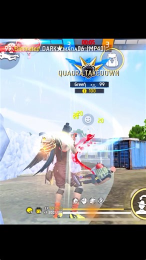 FREE FIRE CS RANK 1 VS 4 GAMEPLAY VIDEO