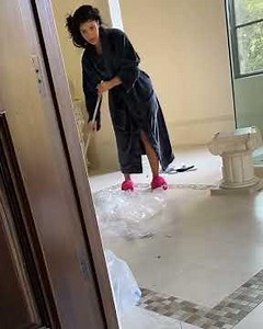 Cardi B Cleaning The House After WAP Lyrics " I don't Clean"