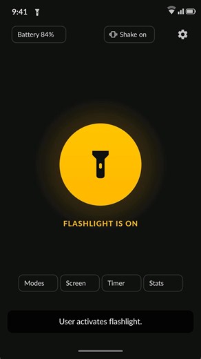 Beam: Fast Torch Flashlight App for Android 🔦 | Bright LED Flashlight