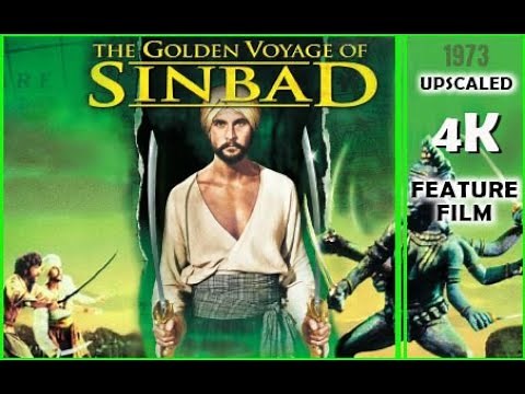 The Golden Voyage Of Sinbad. 1973 Full film in 4K Action Adventure Fantasy