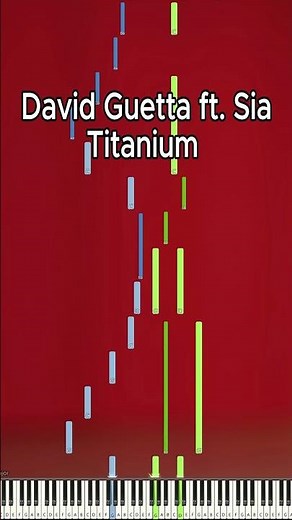 David Guetta - Titanium ft. Sia - Piano