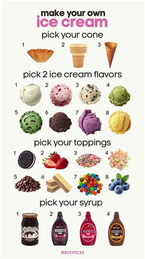 Make your own ice cream!🍨#icecream #icecreammaking #sundaeicecream #thisorthat