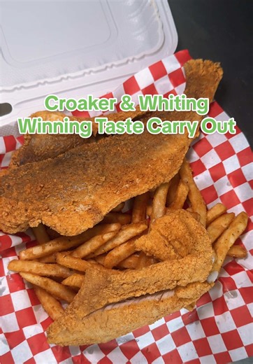 Lunch hits different when the fish is THIS good 😎🔥 Today’s Fish Box featuring croaker whiting — fried golden, seasoned just right, and always fresh. Crispy on the outside, flaky on the inside… this is why folks say we’ve got the best fish in PG County (and honestly, all of Maryland 🐟😌). ⏰ We’re closing in 2 HOURS — don’t wait, come get you a box! #FishBox #PGCountyEats #MarylandSeafood #LunchCravings #FriedFishDoneRight