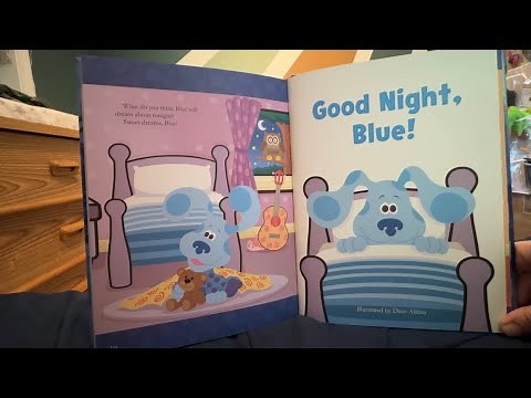 Blue’s Clues - Goodnight, Blue - Read A Fun Story Book With Me! Storytime Read Aloud For Kids