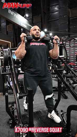 MaxPump | A7090 ｜Reverse Squat Advanced Biomechanics Machine for training gluteus, hamstrings, quadriceps Good stability and security Plate loaded... | Instagram