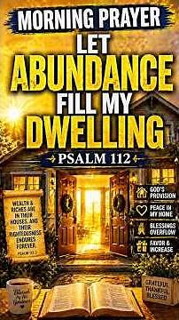 Morning Prayer | Let Abundance Fill My Dwelling (Psalm 112)