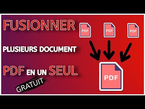 Comment fusionner gratuitement plusieurs documents PDF en un seul?