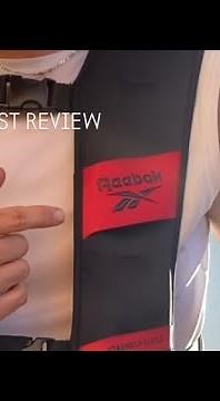 REEBOK Weighted Vest (20lbs) Review