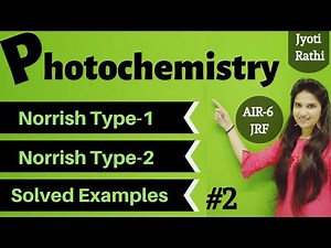 Difference between Norrish type 1 and 2 Video Lecture | IIT JAM Biotechnology Crash Course