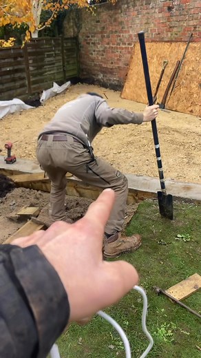 👍🏼Shuttering off…footings - done 💪🏼 All materials supplied by MKM @mkmbuildingsupplies #jandjbros #jandjbros2020 #landscaping #footing #concrete | J&J Gardening Services