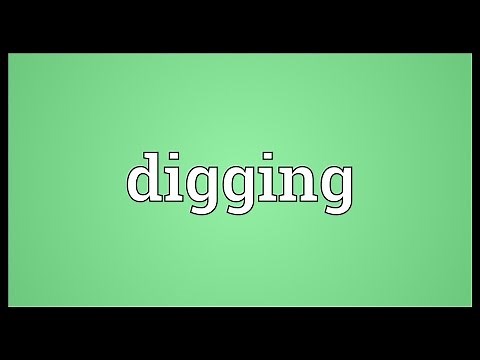 Digging Meaning