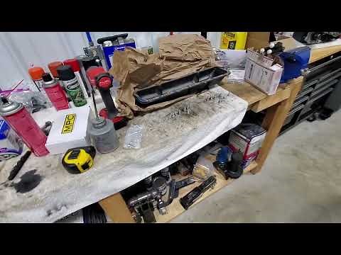 AMC 304 PLUGS, VALVE COVERS, OIL FILL TUBE, AND THERMOSTAT INSTALL