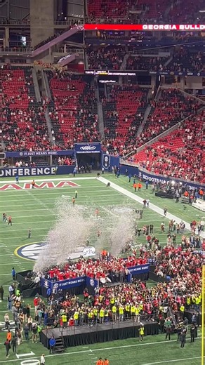 Georgia finally takes down Alabama in Atlanta and are back-to-back SEC Champions. | Amy Zimmer WJCL