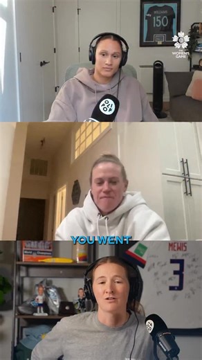 “So I kicked it.” ⚽ Alyssa Naeher walks us through her first-ever NWSL goal, much to Lynn’s dismay 😂 | The Women's Game