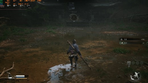 2666v3 + 1866 8G*4四通道 + 发行者RX5600XT 黑神话悟空 75-FSR-帧生成-高画质 第一章 性能实测