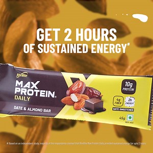 Max Protein Date Bars: 10g Protein | Date Sweetened | No Added Sugar | Get 20% OFF with code DATES20 | Protein Snacking matlab No Cheating | Max Protein Snacks
