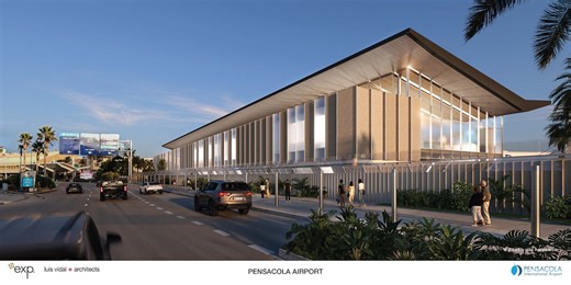 Pensacola International Airport reveals new renderings for expansion