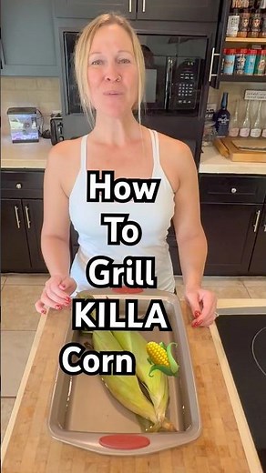 The BEST Way To Make Fresh Grilled Corn On The Cob! 🌽 #bbqseason #grilling #shorts