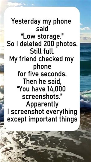 My storage is a mess... #humor #technology #relatable #storagefull #funny