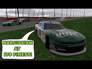 "Narcissism at its finest!" Epic Iracing sim racing crashes and best Nascar sim racing moments